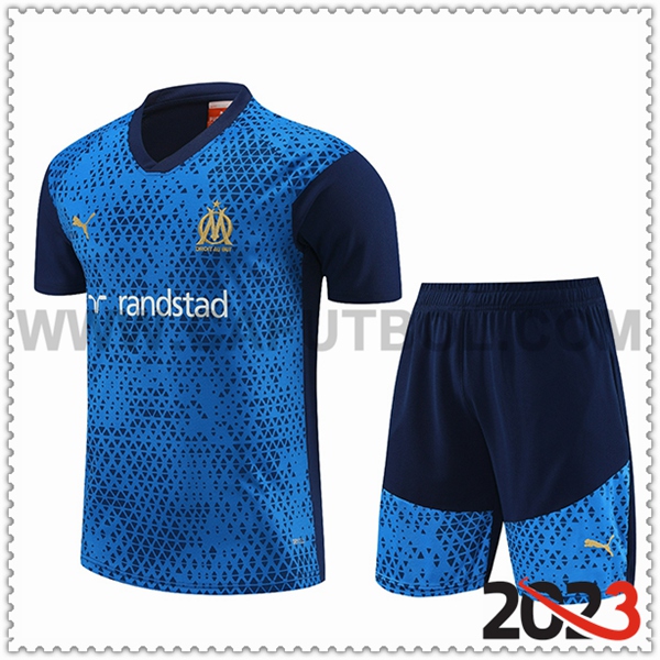 Camiseta Entrenamiento + Cortos Inter Milan Azul 2023 2024 -02