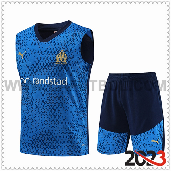 Camiseta Entrenamiento sin mangas + Cortos Inter Milan Azul 2023 2024 -02