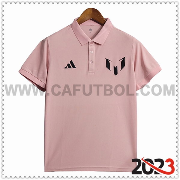 Camiseta Polo Inter Miami CF Rosa 2023 2024