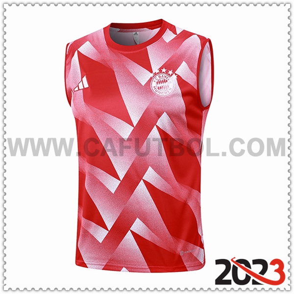 Chalecos de Futbol Bayern Munich Rojo 2023 2024 -03