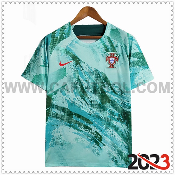 Chalecos de Futbol Portugal Verde 2023 2024