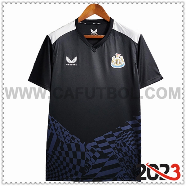 Camiseta Entrenamiento Newcastle Negro 2023 2024 -02