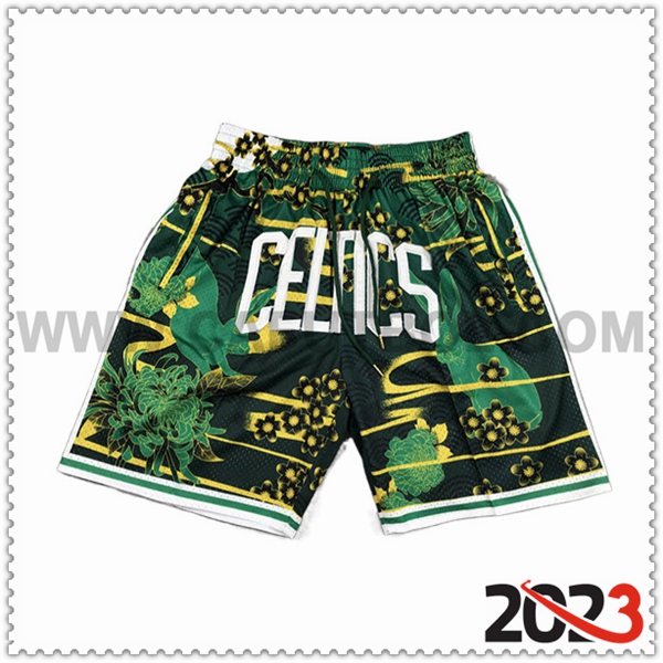 Cortos NBA Boston Celtics 2023/24 Verde -02