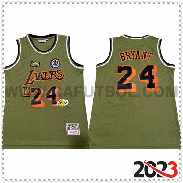 Camisetas Los Angeles Lakers (BRYANT #24) 2023/24 Verde