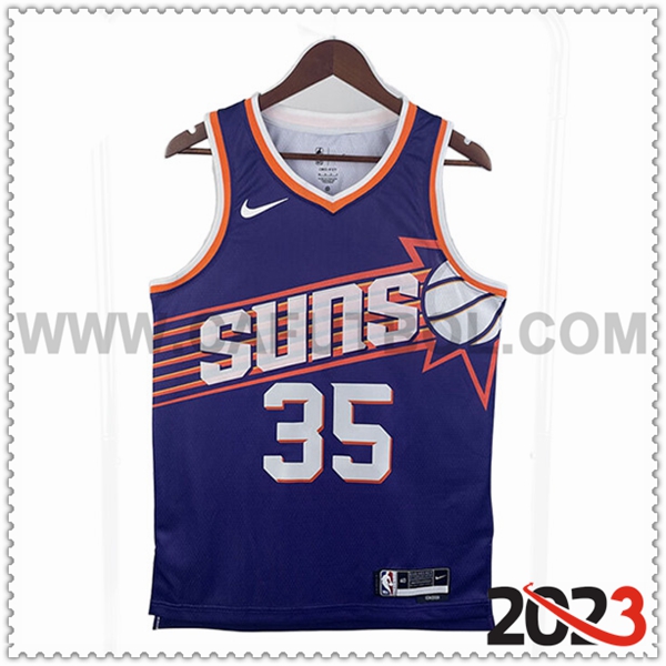 Camisetas Phoenix Suns (DURANT #35) 2023/24 Violeta