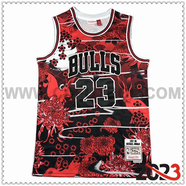 Camisetas Chicago Bulls (JORDAN #23) 2023/24 Blanco