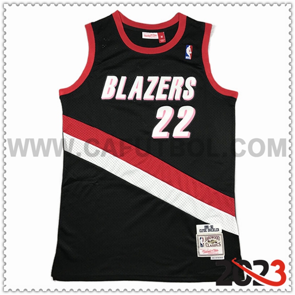 Camisetas Portland Trail Blazers (DREXLER #22) 2023/24 Negro