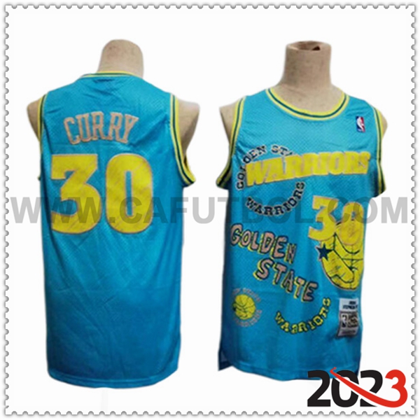 Camisetas Golden State Warriors (CURRY #30) 2023/24 Azul