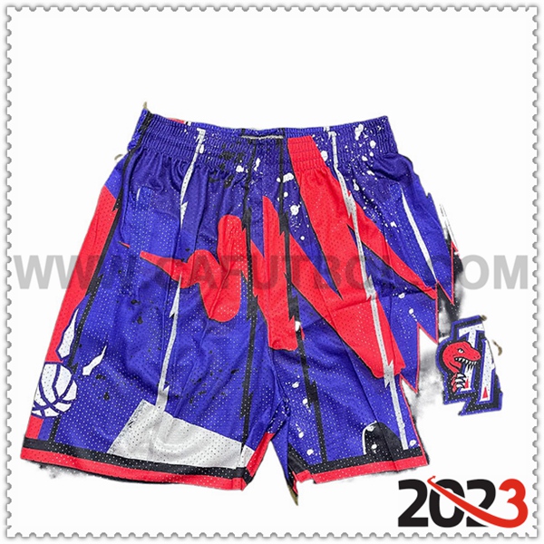 Cortos NBA Toronto Raptors 2023/24 Azul/Rojo