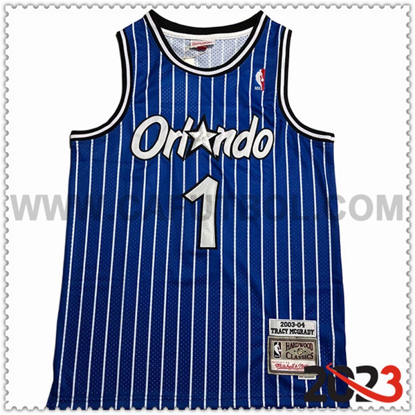 Camisetas Orlando Magic (McGRADY #1) 2023/24 Azul