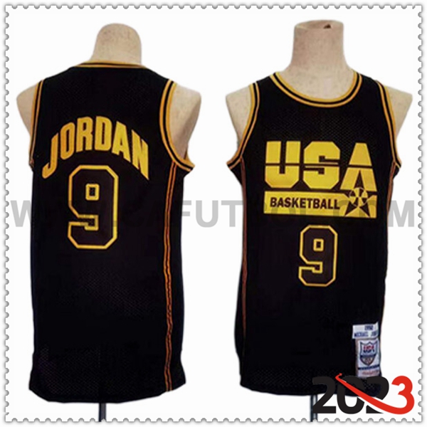 Camisetas USA (JOPDAN #9) 2023/24 Negro