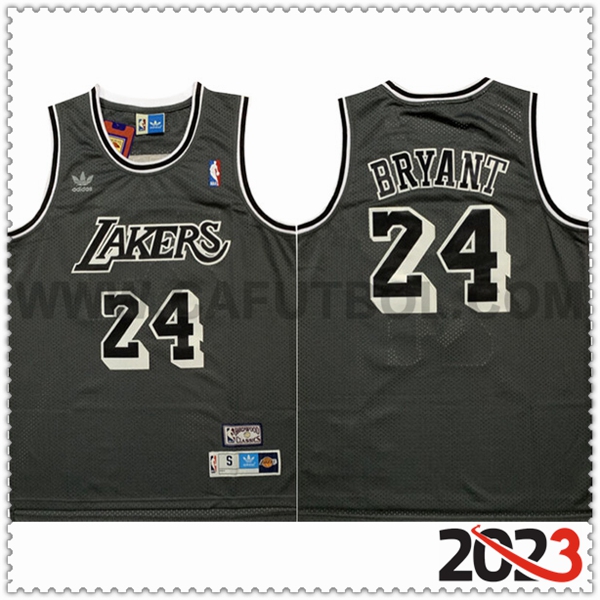 Camisetas Los Angeles Lakers (BRYANT #24) 2023/24 Negro -05