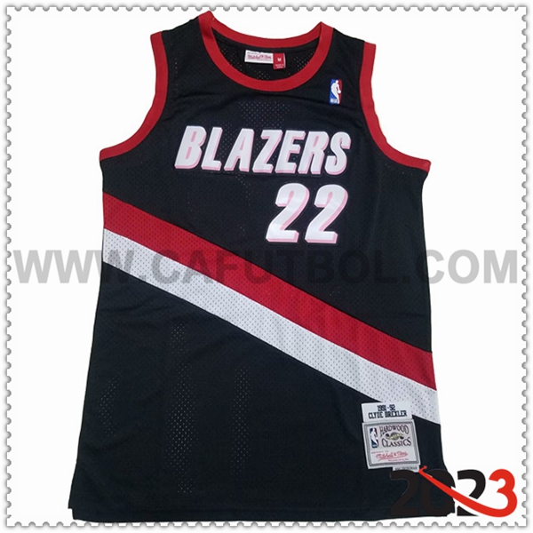 Camisetas Portland Trail Blazers (DREXLER #22) 2023/24 Negro