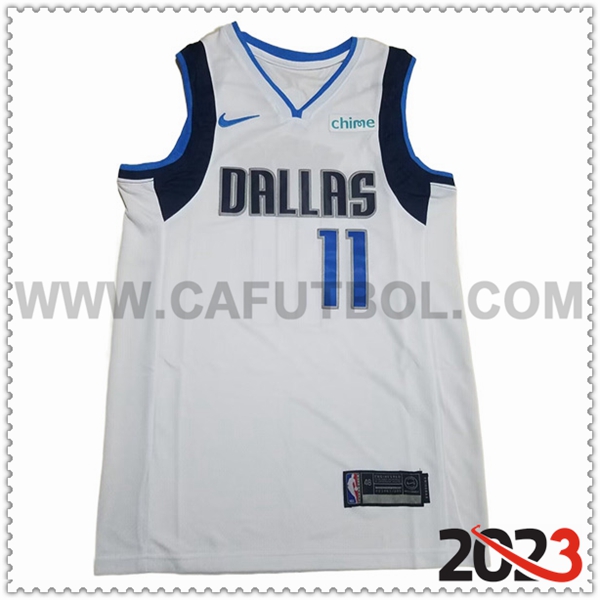 Camisetas Dallas Mavericks (IRVING #11) 2023/24 Blanco