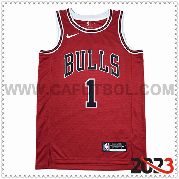 Camisetas Chicago Bulls (Rosa #1) 2023/24 Rojo