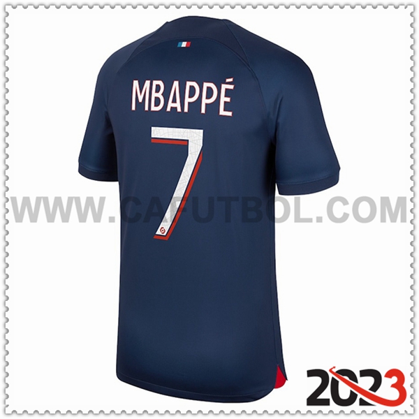 Primera Camiseta Futbol PSG MBAPPÉ #7 2023 2024