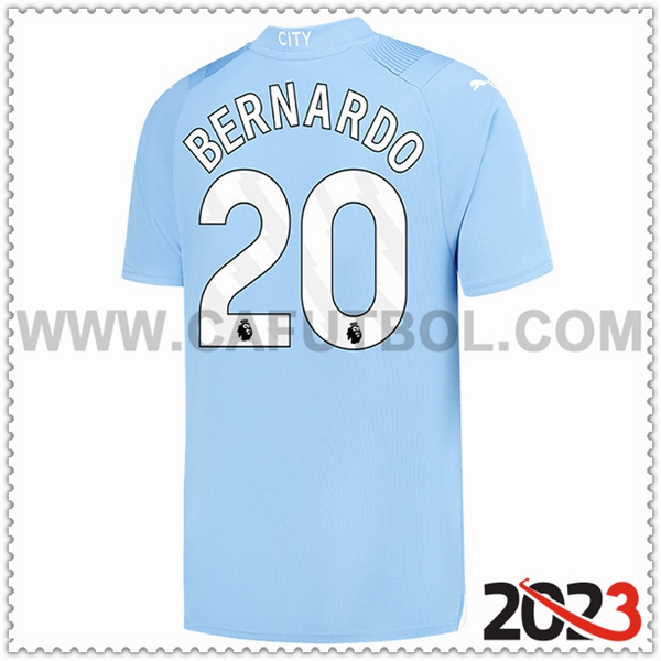 Primera Camiseta Futbol Manchester City BERNARDO #20 2023 2024