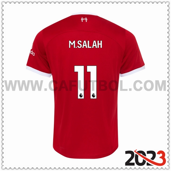 Primera Camiseta Futbol FC Liverpool M.SALAH #11 2023 2024