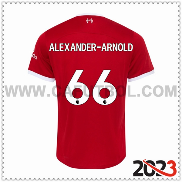 Primera Camiseta Futbol FC Liverpool ALEXANDER-ARNOLD #66 2023 2024