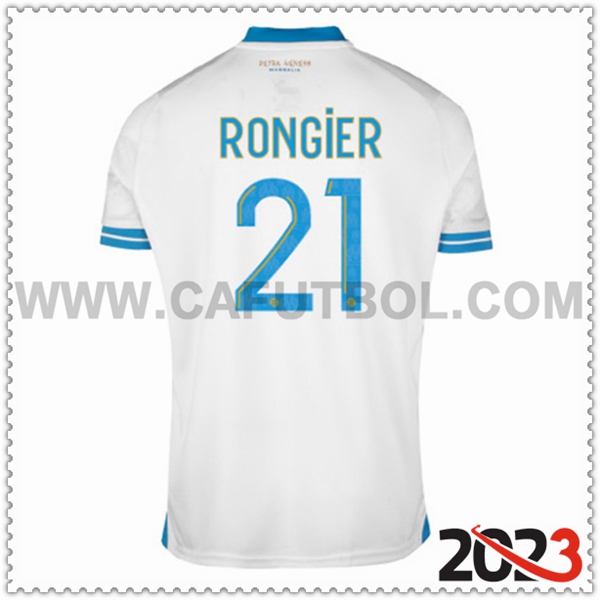 Primera Camiseta Futbol Marsella OM RONGIER #21 2023 2024
