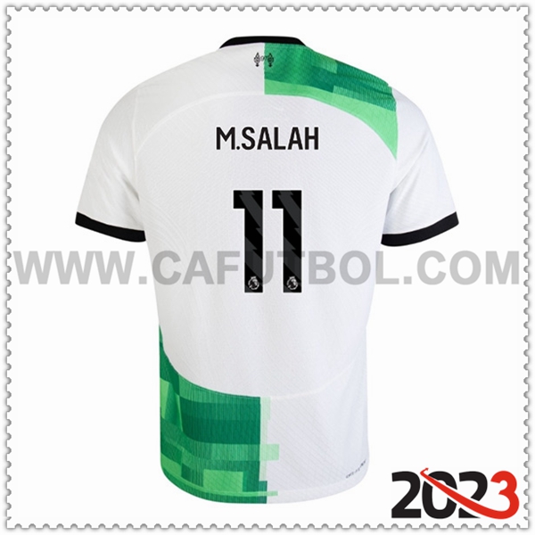 Segunda Camiseta Futbol FC Liverpool M.SALAH #11 2023 2024