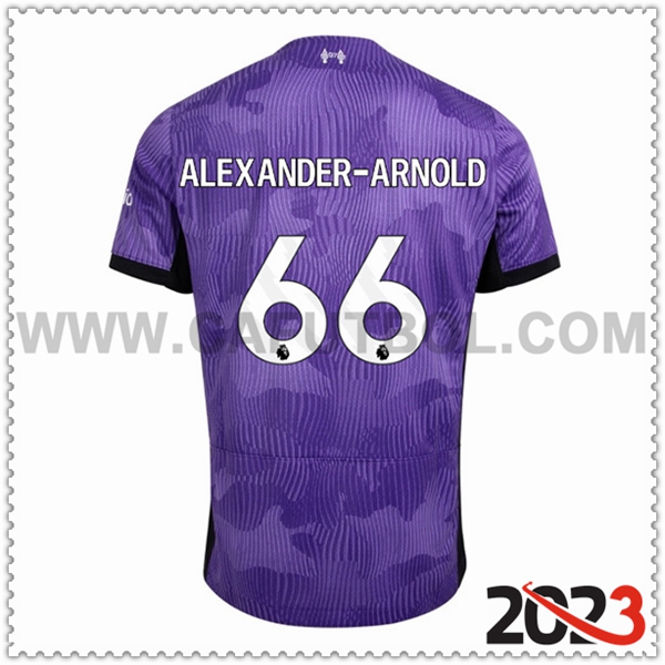 Tercera Camiseta Futbol FC Liverpool ALEXANDER-ARNOLD #66 2023 2024