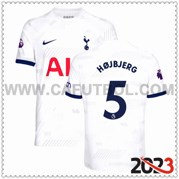 Primera Camiseta Futbol Tottenham Hotspurs HÖJBJERG #5 2023 2024