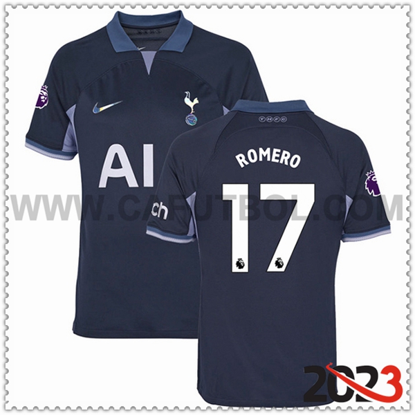 Segunda Camiseta Futbol Tottenham Hotspurs ROMERO #17 2023 2024