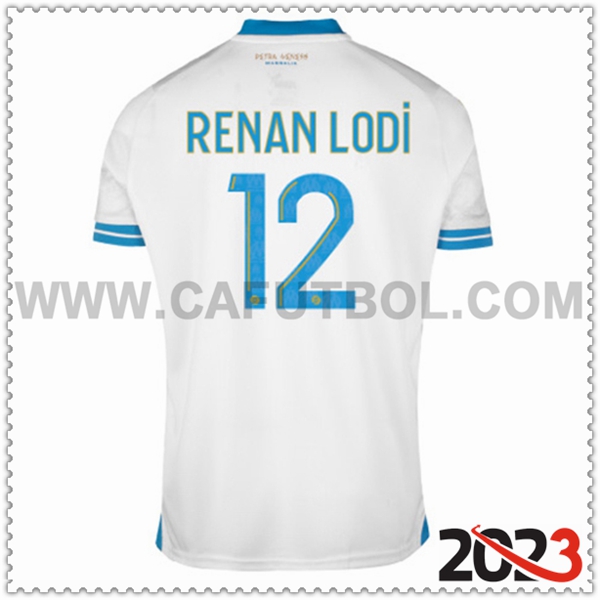 Primera Camiseta Futbol Marsella OM RENAN LODI #12 2023 2024