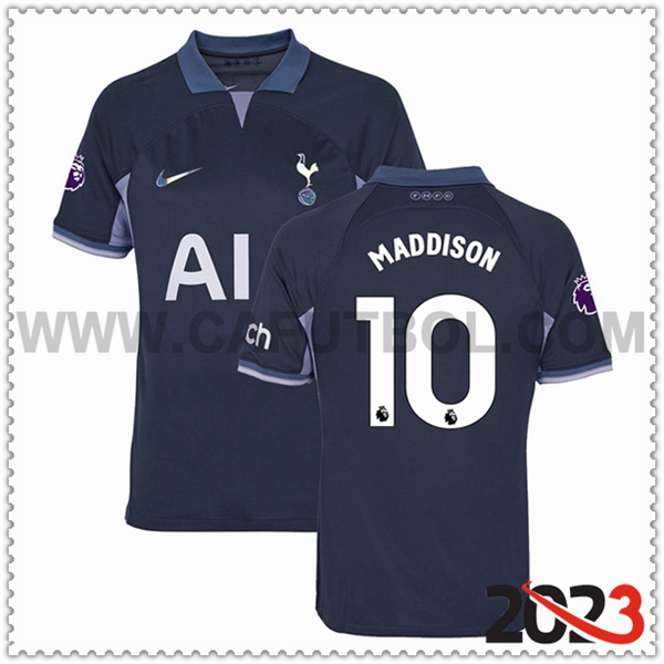 Segunda Camiseta Futbol Tottenham Hotspurs MADDISON #10 2023 2024