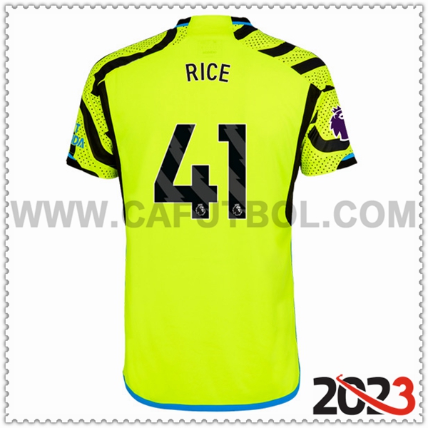 Segunda Camiseta Futbol Arsenal RICE #41 2023 2024