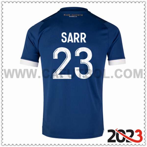 Segunda Camiseta Futbol Marsella OM SARR #23 2023 2024