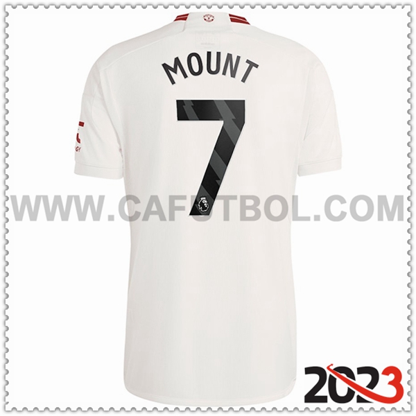 Tercera Camiseta Futbol Manchester United MOUNT #7 2023 2024