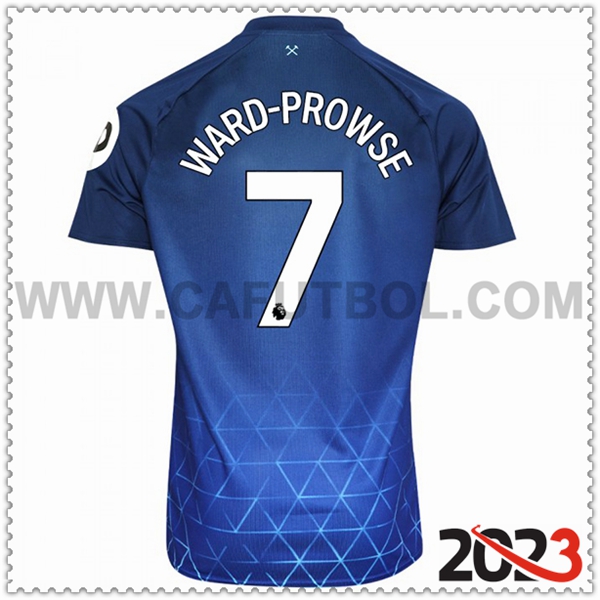 Tercera Camiseta Futbol West Ham WARD-PROWSE #7 2023 2024