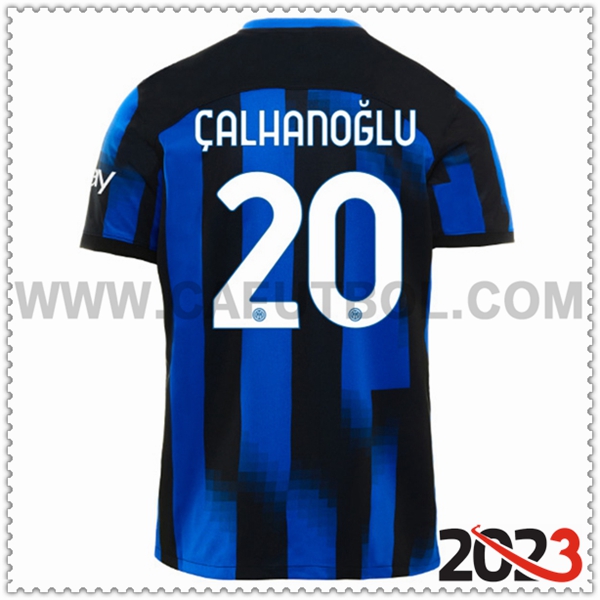 Primera Camiseta Futbol Inter Milan CALHANOGLU #20 2023 2024