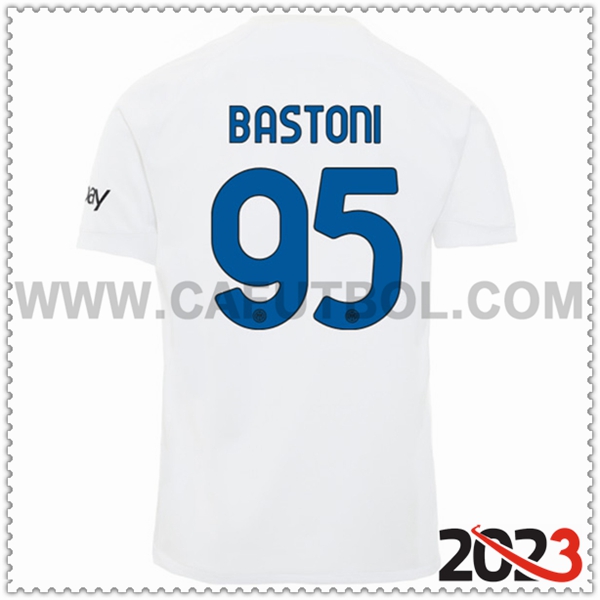 Segunda Camiseta Futbol Inter Milan BASTONI #95 2023 2024