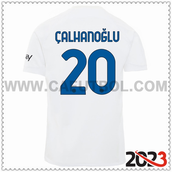 Segunda Camiseta Futbol Inter Milan CALHANOGLU #20 2023 2024