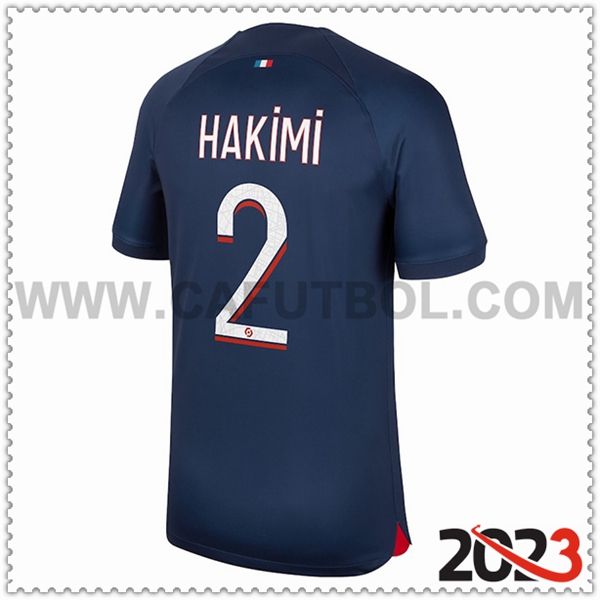 Primera Camiseta Futbol PSG HAKIMI #2 2023 2024