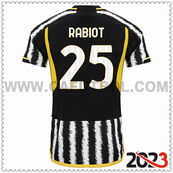 Primera Camiseta Futbol Juventus RABIOT #25 2023 2024