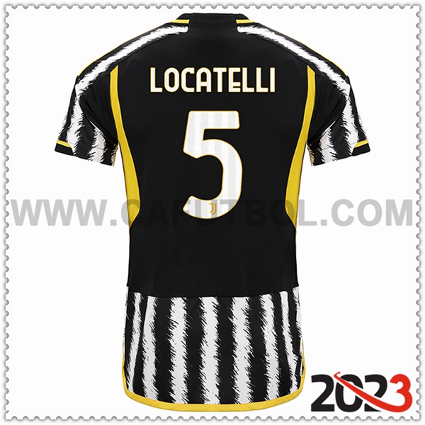 Primera Camiseta Futbol Juventus LOCATELLI #5 2023 2024