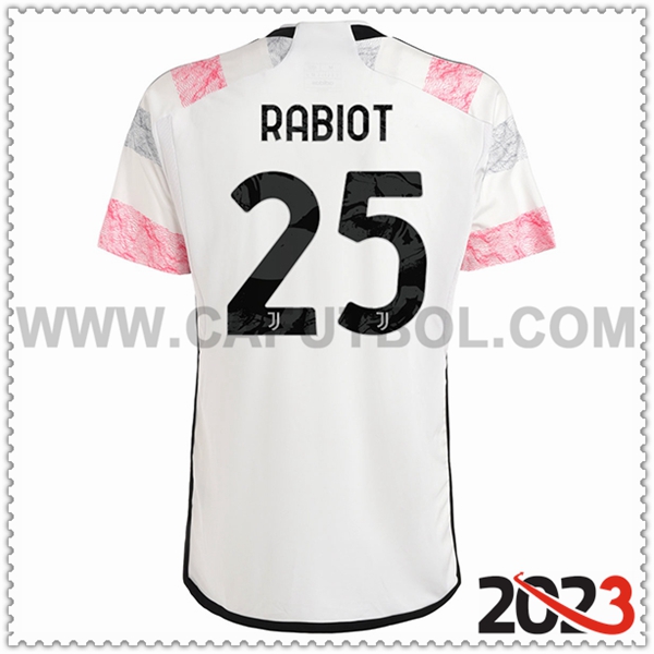 Segunda Camiseta Futbol Juventus RABIOT #25 2023 2024