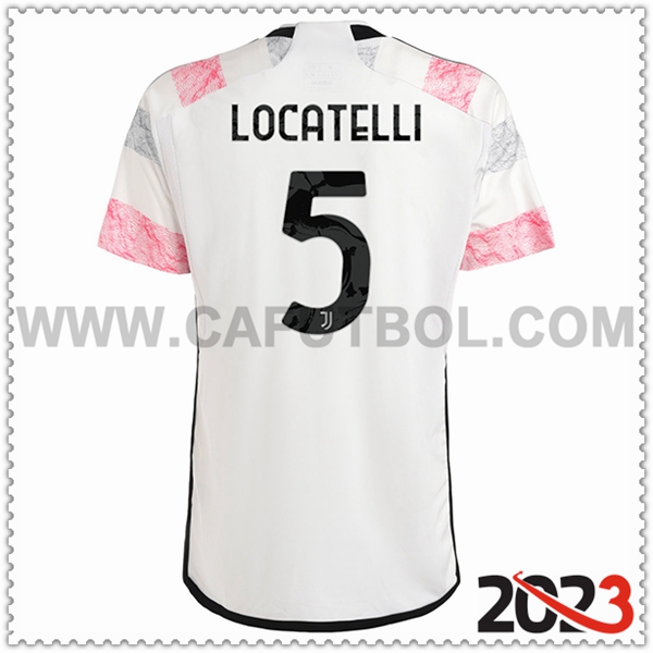 Segunda Camiseta Futbol Juventus LOCATELLI #5 2023 2024