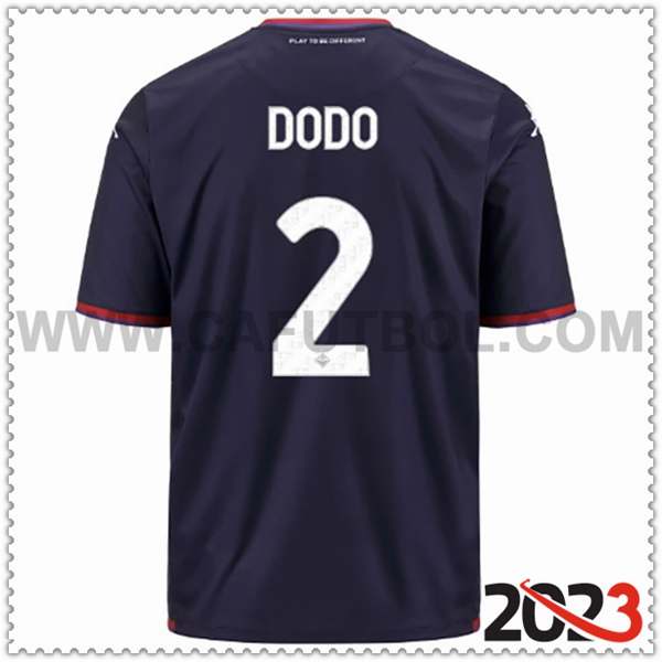 Tercera Camiseta Futbol ACF Fiorentina DODO #2 2023 2024