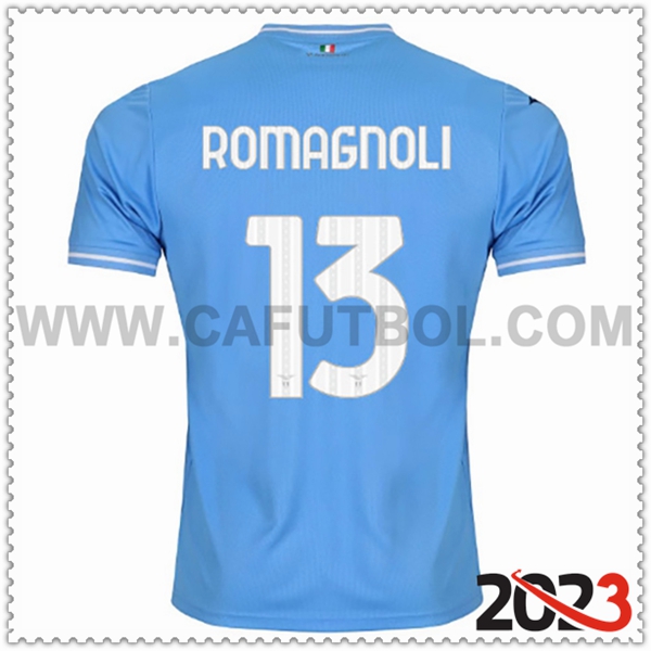 Primera Camiseta Futbol SS Lazio ROMAGNOLI #13 2023 2024