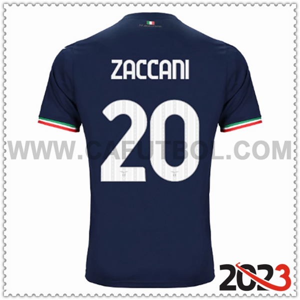 Segunda Camiseta Futbol SS Lazio ZACCAGNI #20 2023 2024