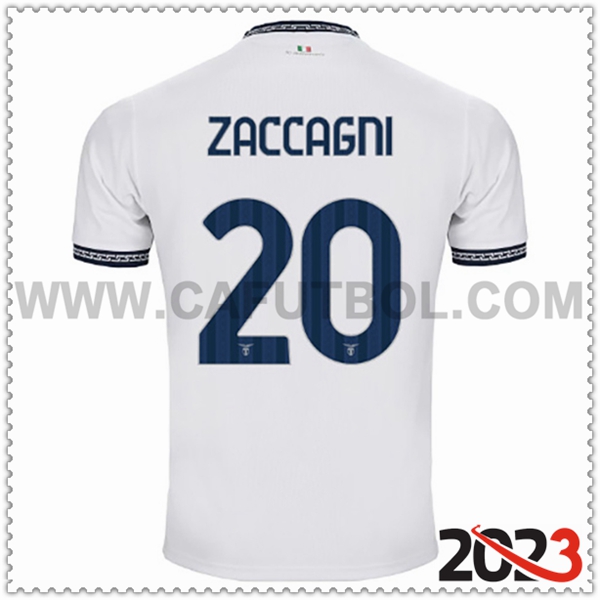 Tercera Camiseta Futbol SS Lazio ZACCAGNI #20 2023 2024