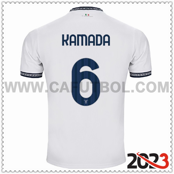 Tercera Camiseta Futbol SS Lazio KAMADA #6 2023 2024