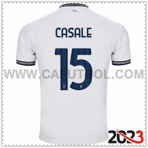 Tercera Camiseta Futbol SS Lazio CASALE #15 2023 2024