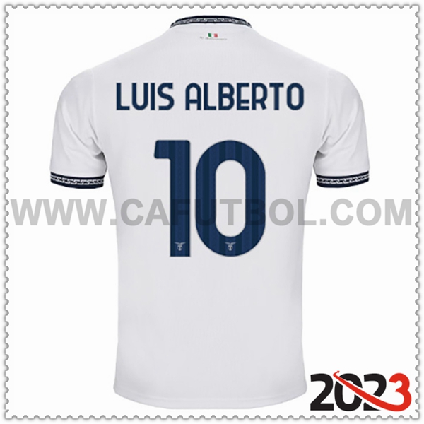 Tercera Camiseta Futbol SS Lazio LUIS ALBERTO #10 2023 2024