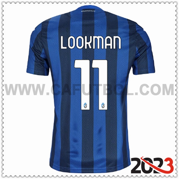 Primera Camiseta Futbol Atalanta LOOKMAN #11 2023 2024